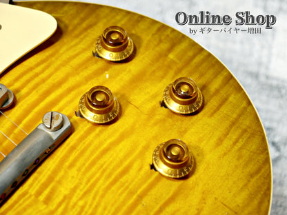 USED 2023 Gibson Custom Shop Murphy Lab 1959 Les Paul Standard Reissue Heavy Aged Green Lemon Fade