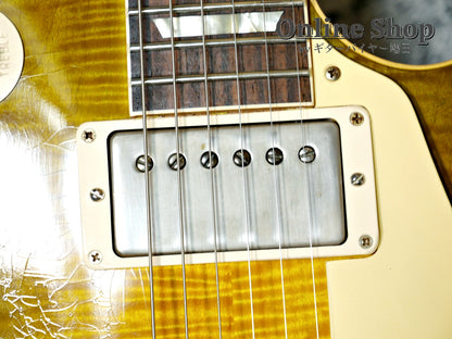 USED 2023 Gibson Custom Shop Murphy Lab 1959 Les Paul Standard Reissue Heavy Aged Green Lemon Fade
