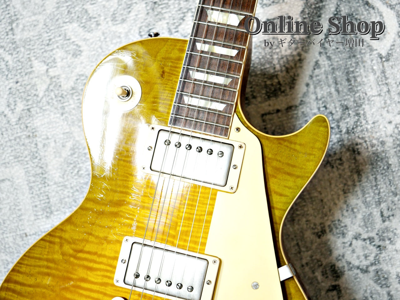 USED 2023 Gibson Custom Shop Murphy Lab 1959 Les Paul Standard Reissue Heavy Aged Green Lemon Fade