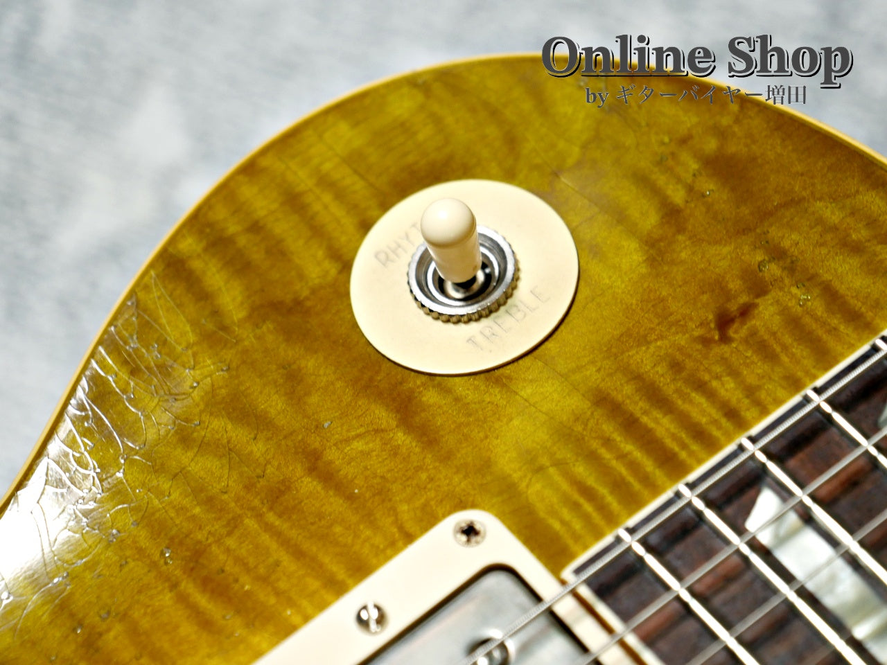 USED 2023 Gibson Custom Shop Murphy Lab 1959 Les Paul Standard Reissue Heavy Aged Green Lemon Fade