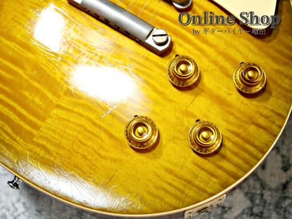 USED 2023 Gibson Custom Shop Murphy Lab 1959 Les Paul Standard Reissue Heavy Aged Green Lemon Fade