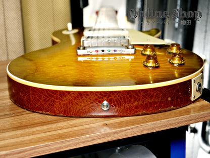 USED 2023 Gibson Custom Shop Murphy Lab 1959 Les Paul Standard Reissue Heavy Aged Green Lemon Fade