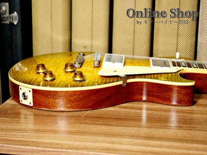 USED 2023 Gibson Custom Shop Murphy Lab 1959 Les Paul Standard Reissue Heavy Aged Green Lemon Fade