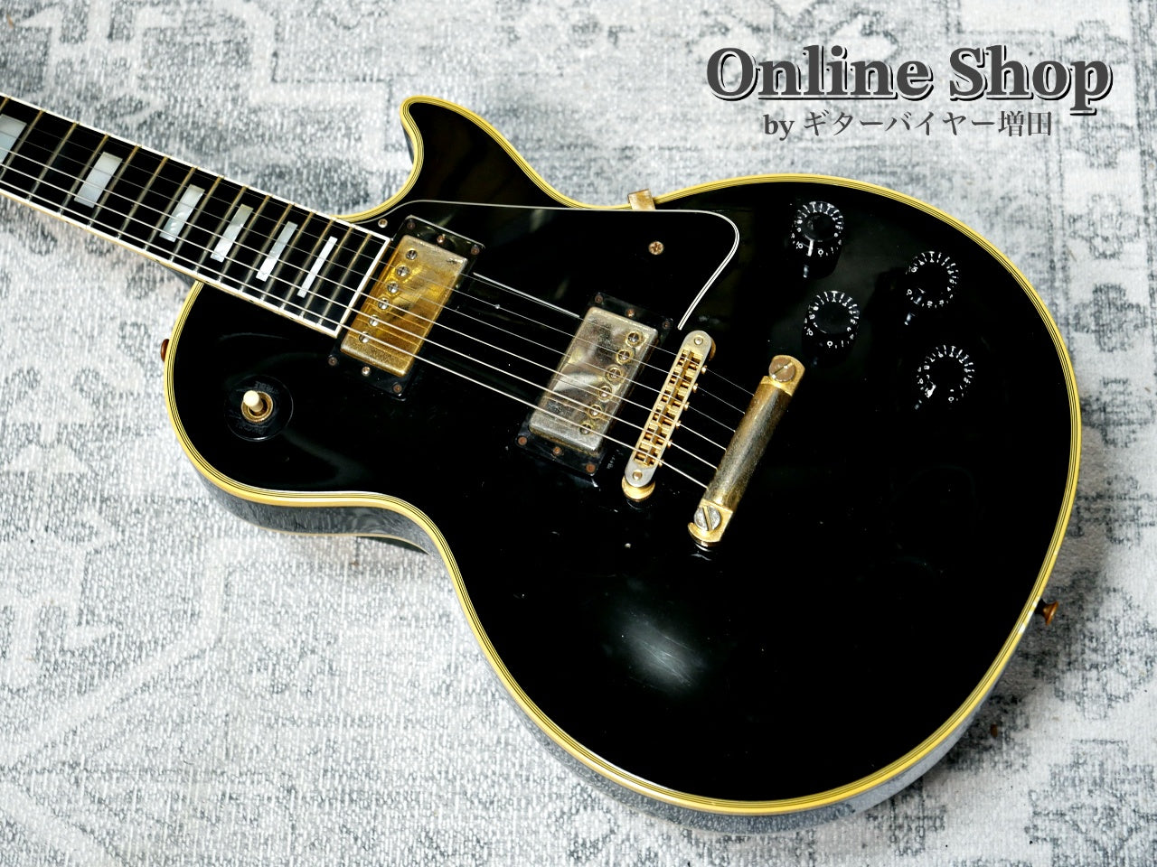 USED 1998 Gibson Les Paul Custom Ebony – ギターバイヤー増田の