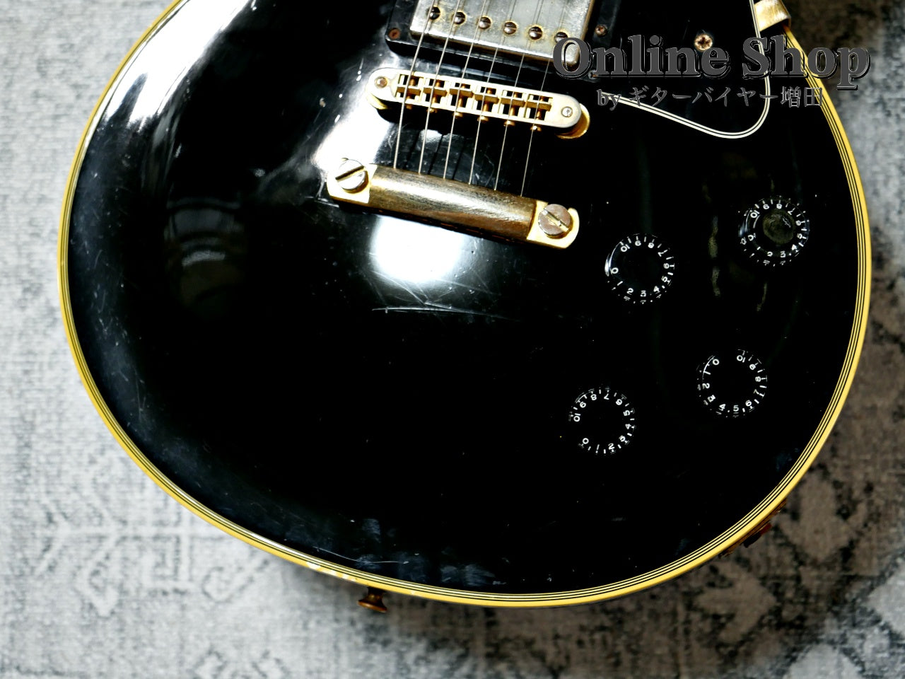 USED 1998 Gibson Les Paul Custom Ebony – ギターバイヤー増田の