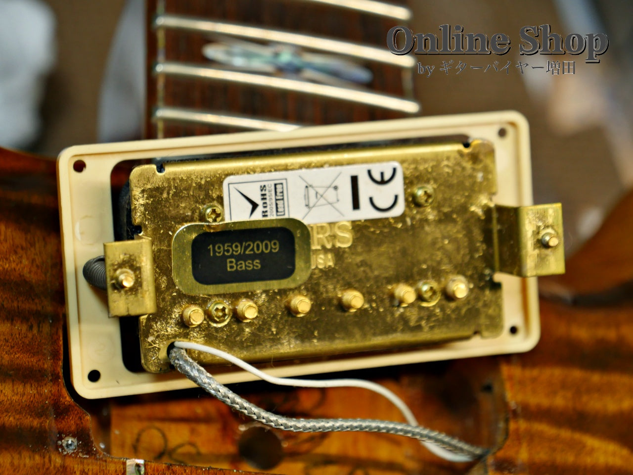 USED 2009 Paul Reed Smith Private Stock #2390 Santana II "Pernambuco Neck & Brazilian Rosewood FB" Burnt Gold