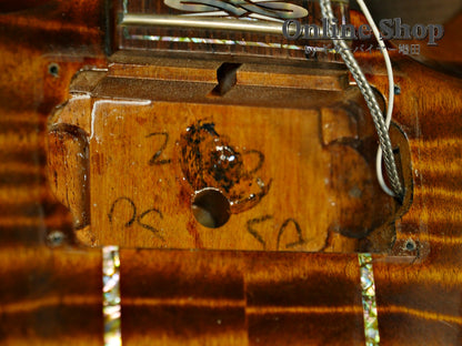 USED 2009 Paul Reed Smith Private Stock #2390 Santana II "Pernambuco Neck & Brazilian Rosewood FB" Burnt Gold