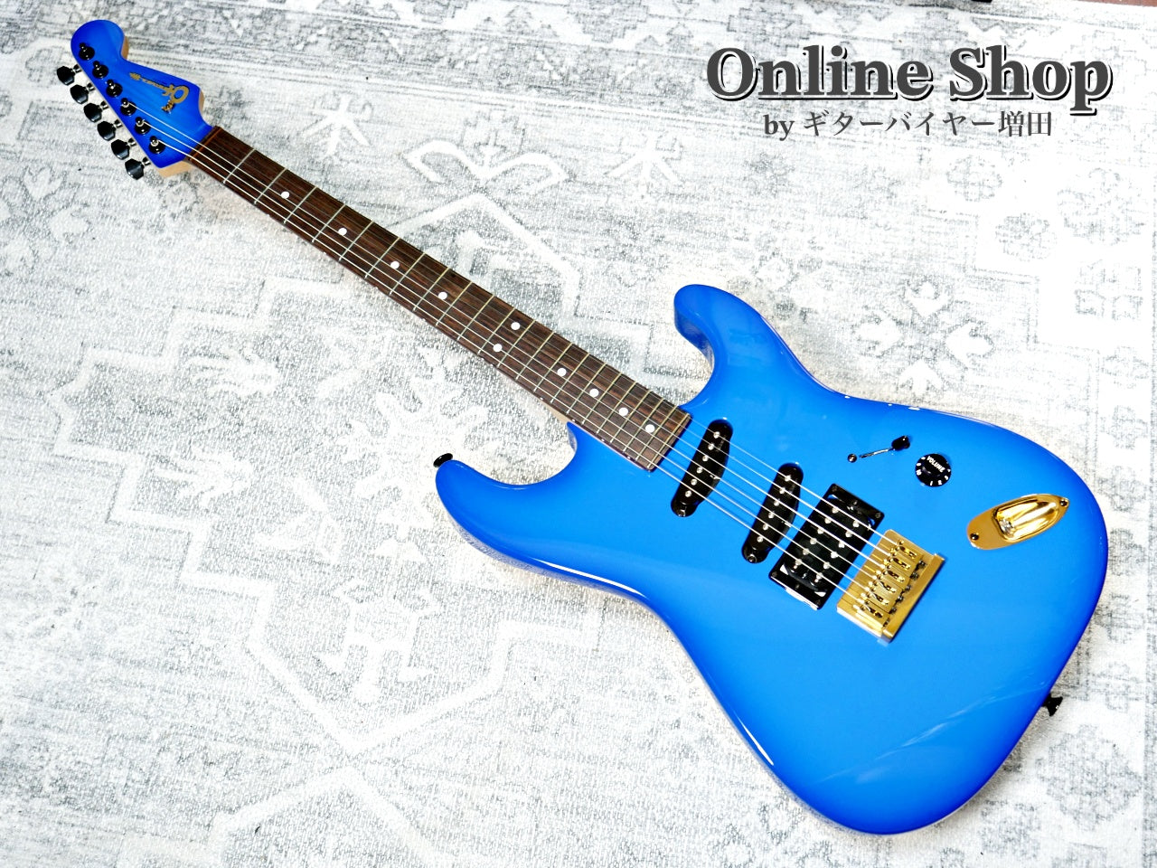 USED 2023 Charvel Custom Shop Jake E Lee USA Signature Blue Burst