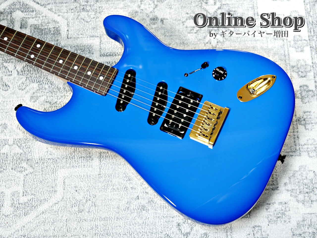 USED 2023 Charvel Custom Shop Jake E Lee USA Signature Blue Burst