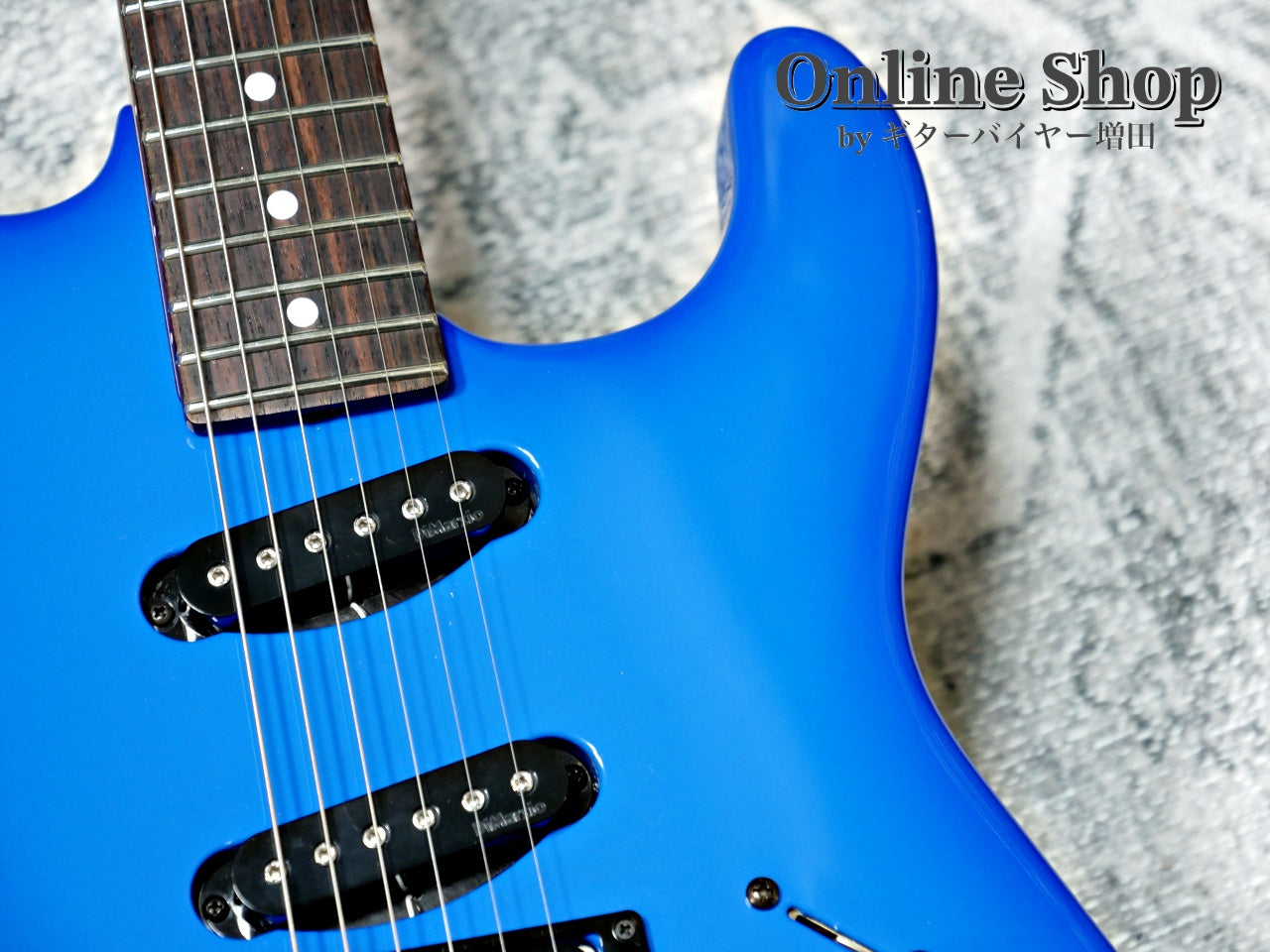 USED 2023 Charvel Custom Shop Jake E Lee USA Signature Blue Burst