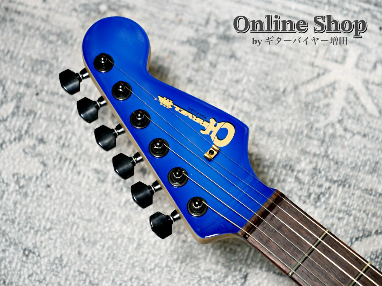 USED 2023 Charvel Custom Shop Jake E Lee USA Signature Blue Burst