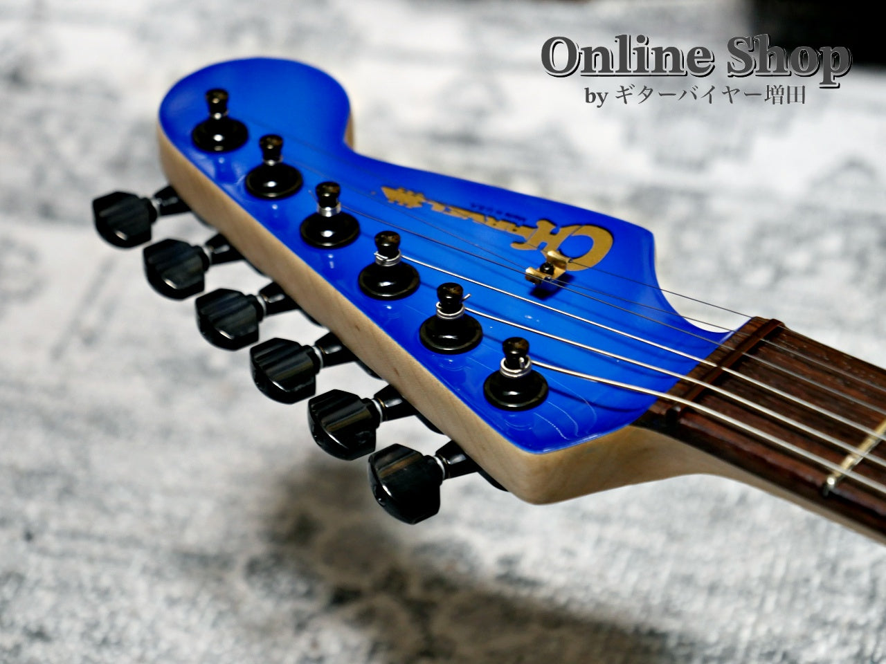 USED 2023 Charvel Custom Shop Jake E Lee USA Signature Blue Burst
