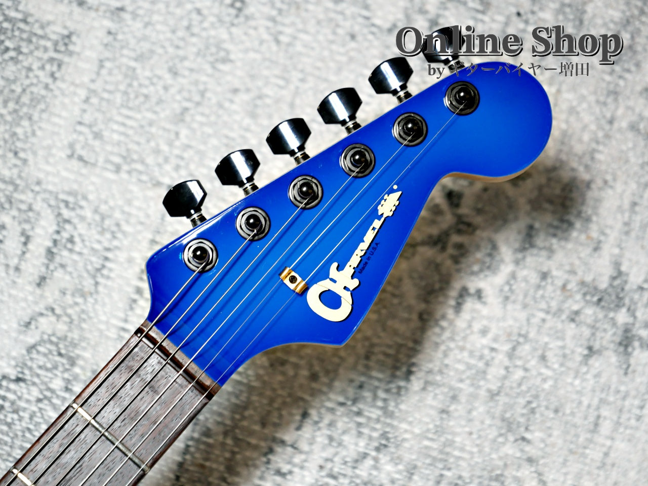 USED 2023 Charvel Custom Shop Jake E Lee USA Signature Blue Burst