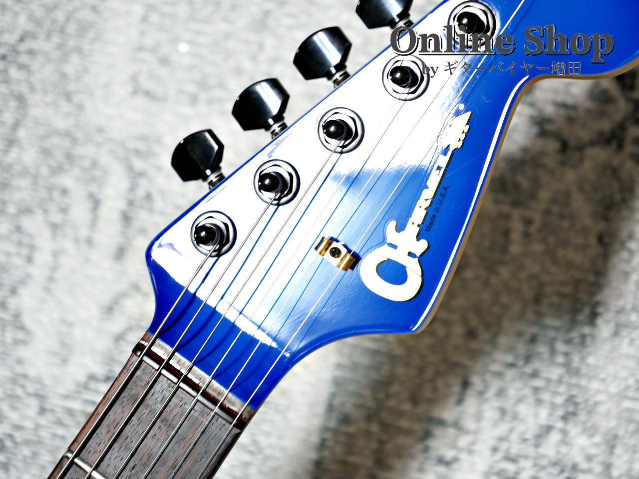 USED 2023 Charvel Custom Shop Jake E Lee USA Signature Blue Burst