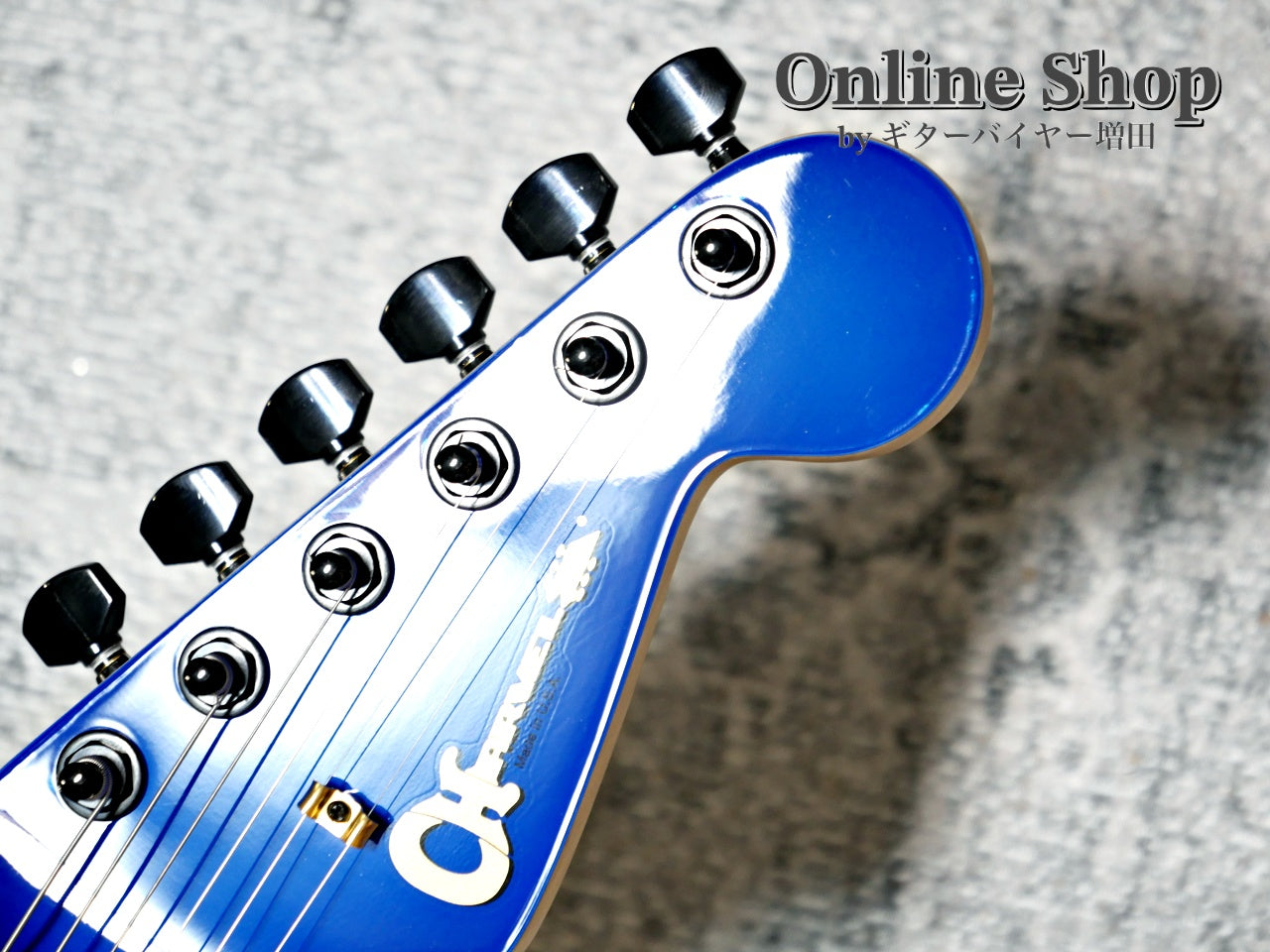 USED 2023 Charvel Custom Shop Jake E Lee USA Signature Blue Burst