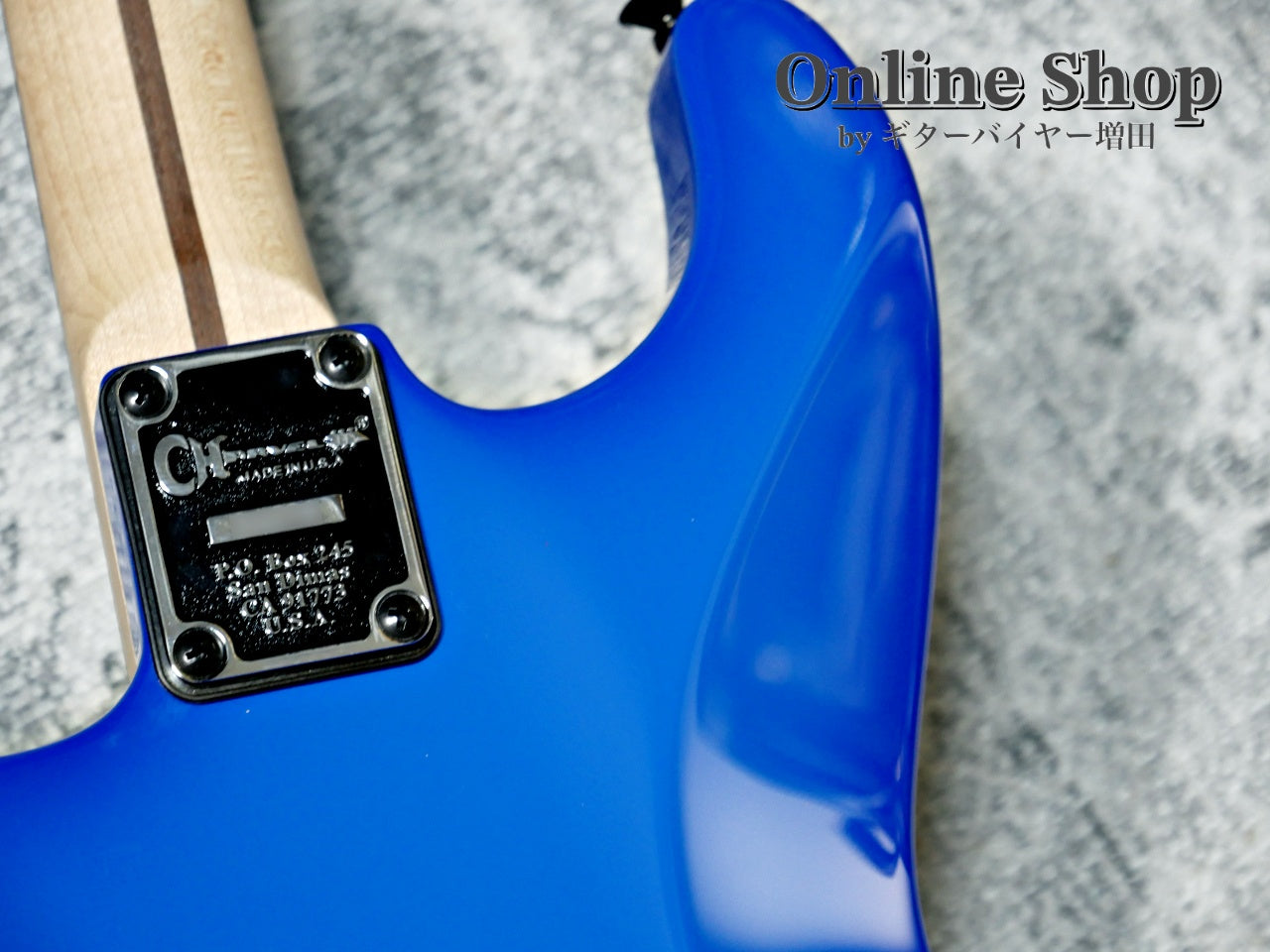 USED 2023 Charvel Custom Shop Jake E Lee USA Signature Blue Burst