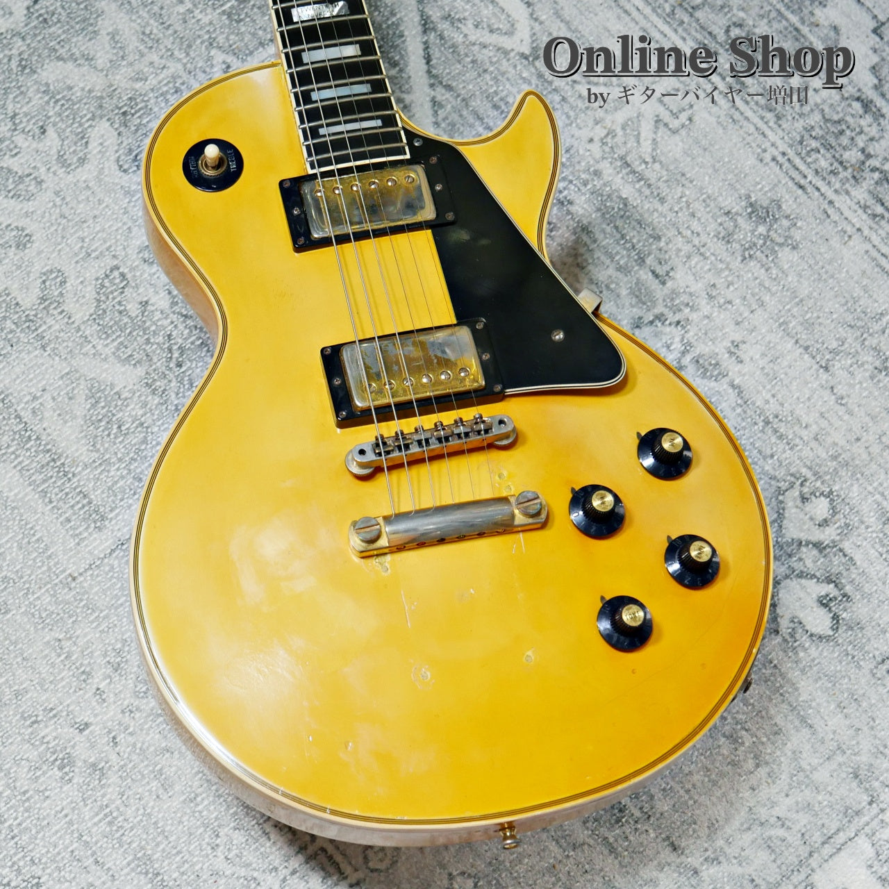 VINTAGE 1974 Gibson Les Paul Custom "TWENTIES ANNIVERSARY" Polaris White