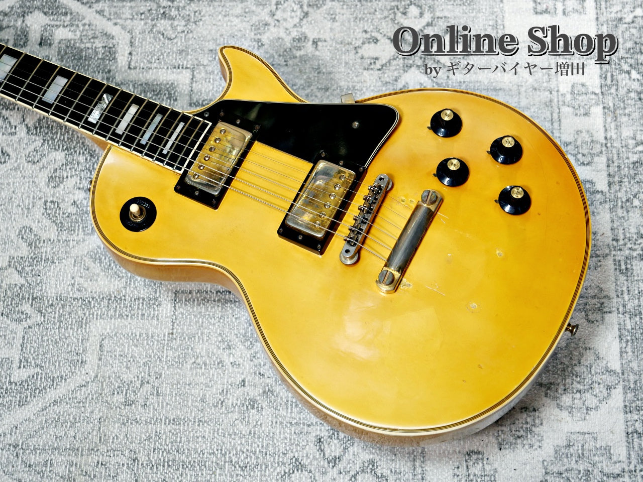 VINTAGE 1974 Gibson Les Paul Custom "TWENTIES ANNIVERSARY" Polaris White