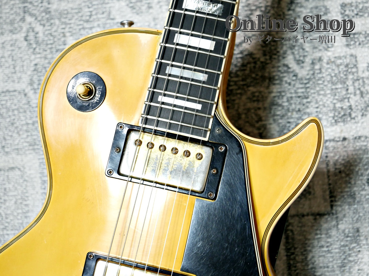 VINTAGE 1974 Gibson Les Paul Custom "TWENTIES ANNIVERSARY" Polaris White