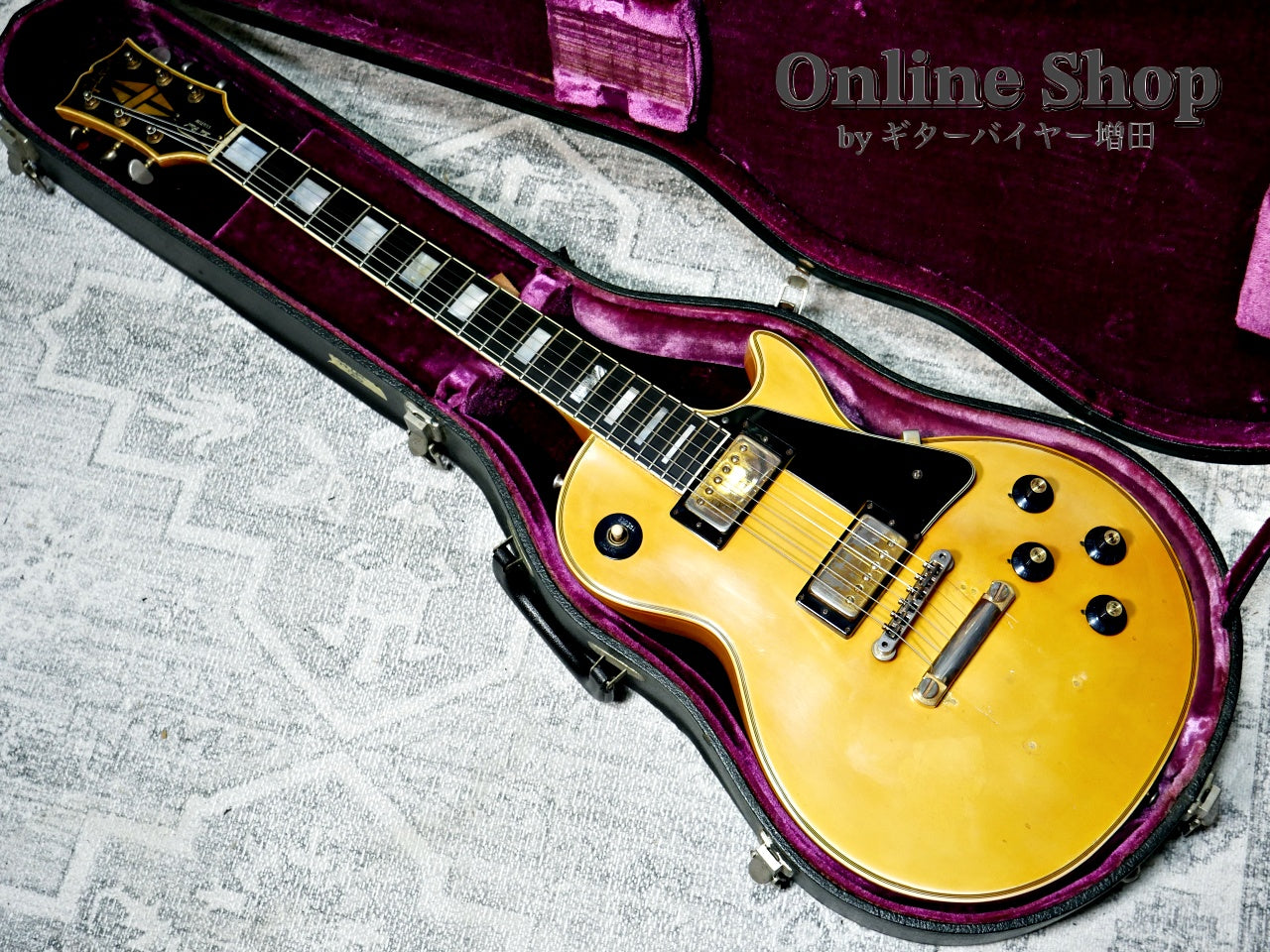 VINTAGE 1974 Gibson Les Paul Custom "TWENTIES ANNIVERSARY" Polaris White