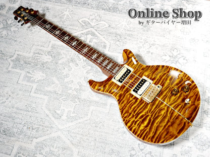 USED 2009 Paul Reed Smith Private Stock #2390 Santana II "Pernambuco Neck & Brazilian Rosewood FB" Burnt Gold