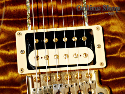 USED 2009 Paul Reed Smith Private Stock #2390 Santana II "Pernambuco Neck & Brazilian Rosewood FB" Burnt Gold