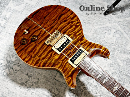 USED 2009 Paul Reed Smith Private Stock #2390 Santana II "Pernambuco Neck & Brazilian Rosewood FB" Burnt Gold