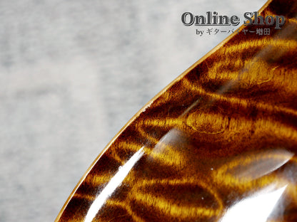 USED 2009 Paul Reed Smith Private Stock #2390 Santana II "Pernambuco Neck & Brazilian Rosewood FB" Burnt Gold