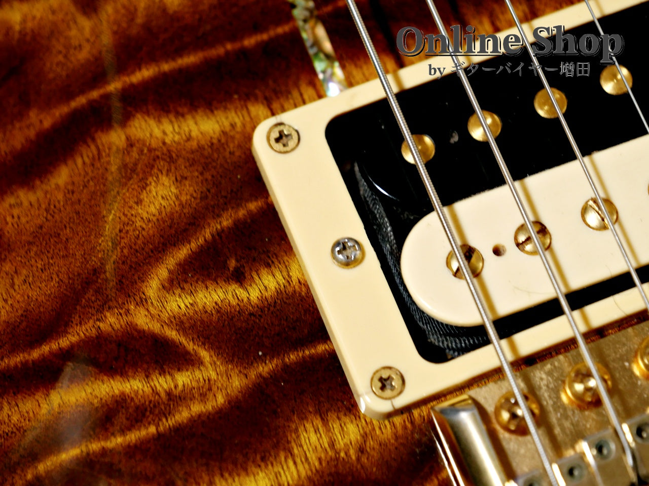 USED 2009 Paul Reed Smith Private Stock #2390 Santana II "Pernambuco Neck & Brazilian Rosewood FB" Burnt Gold