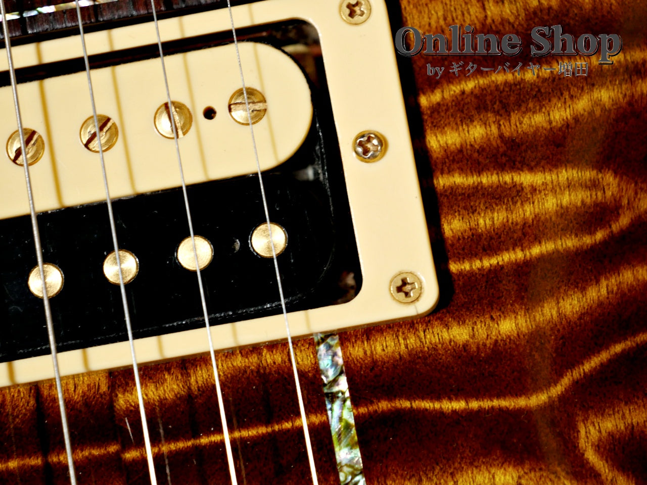 USED 2009 Paul Reed Smith Private Stock #2390 Santana II "Pernambuco Neck & Brazilian Rosewood FB" Burnt Gold
