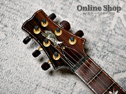 USED 2009 Paul Reed Smith Private Stock #2390 Santana II "Pernambuco Neck & Brazilian Rosewood FB" Burnt Gold