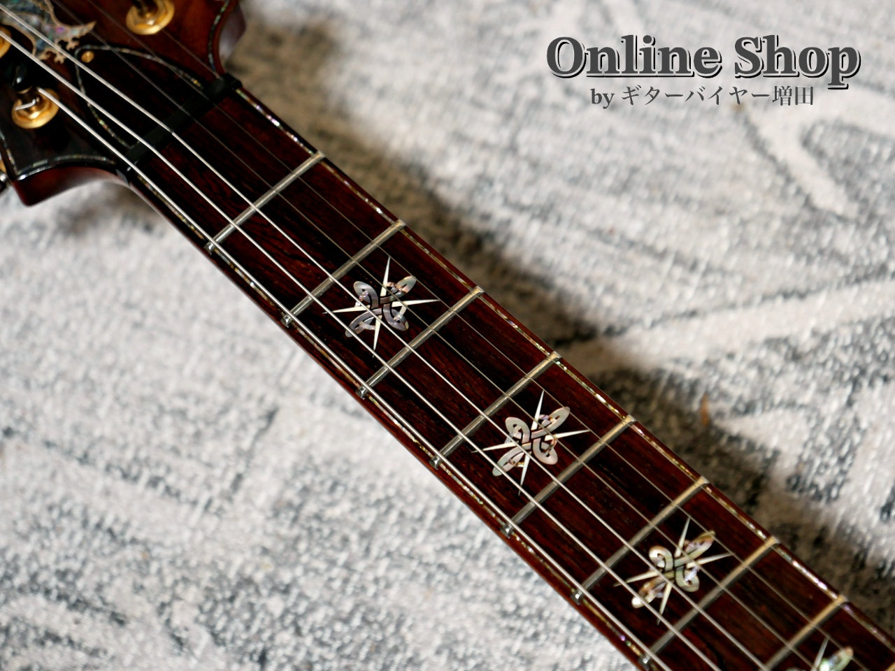 USED 2009 Paul Reed Smith Private Stock #2390 Santana II "Pernambuco Neck & Brazilian Rosewood FB" Burnt Gold