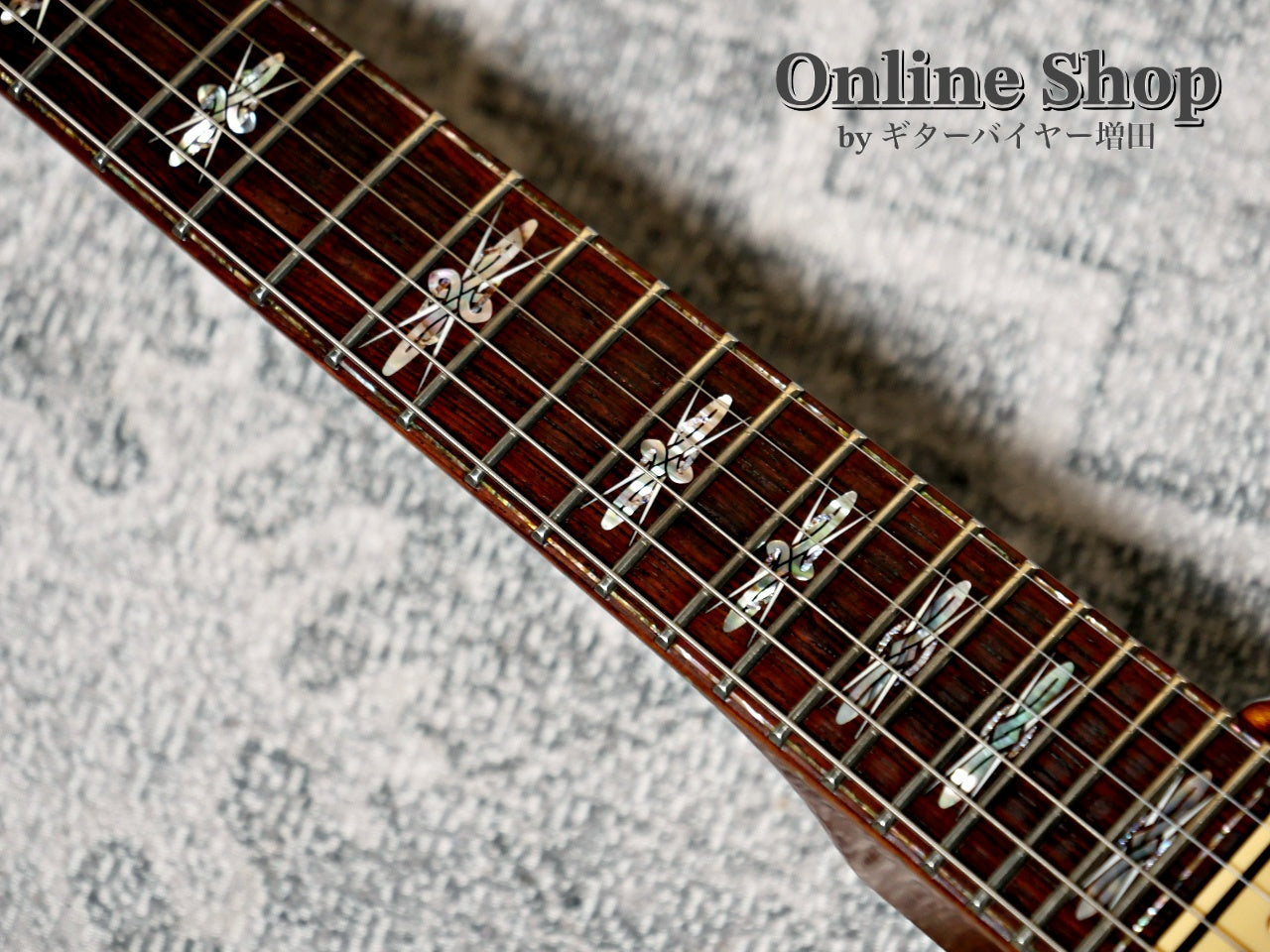 USED 2009 Paul Reed Smith Private Stock #2390 Santana II "Pernambuco Neck & Brazilian Rosewood FB" Burnt Gold