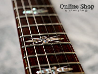 USED 2009 Paul Reed Smith Private Stock #2390 Santana II "Pernambuco Neck & Brazilian Rosewood FB" Burnt Gold