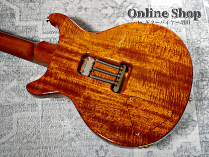 USED 2009 Paul Reed Smith Private Stock #2390 Santana II "Pernambuco Neck & Brazilian Rosewood FB" Burnt Gold