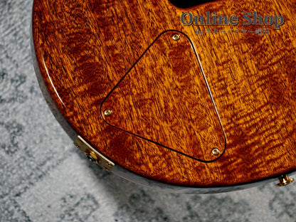 USED 2009 Paul Reed Smith Private Stock #2390 Santana II "Pernambuco Neck & Brazilian Rosewood FB" Burnt Gold
