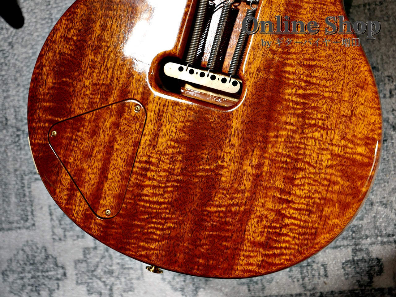 USED 2009 Paul Reed Smith Private Stock #2390 Santana II "Pernambuco Neck & Brazilian Rosewood FB" Burnt Gold