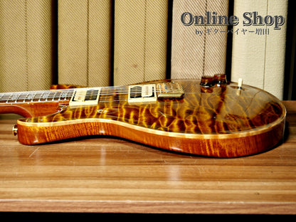 USED 2009 Paul Reed Smith Private Stock #2390 Santana II "Pernambuco Neck & Brazilian Rosewood FB" Burnt Gold