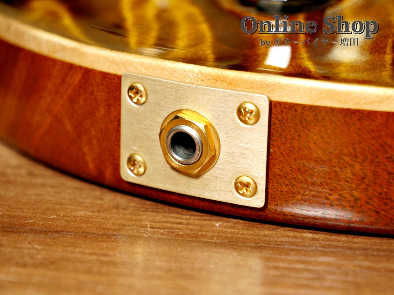 USED 2009 Paul Reed Smith Private Stock #2390 Santana II "Pernambuco Neck & Brazilian Rosewood FB" Burnt Gold