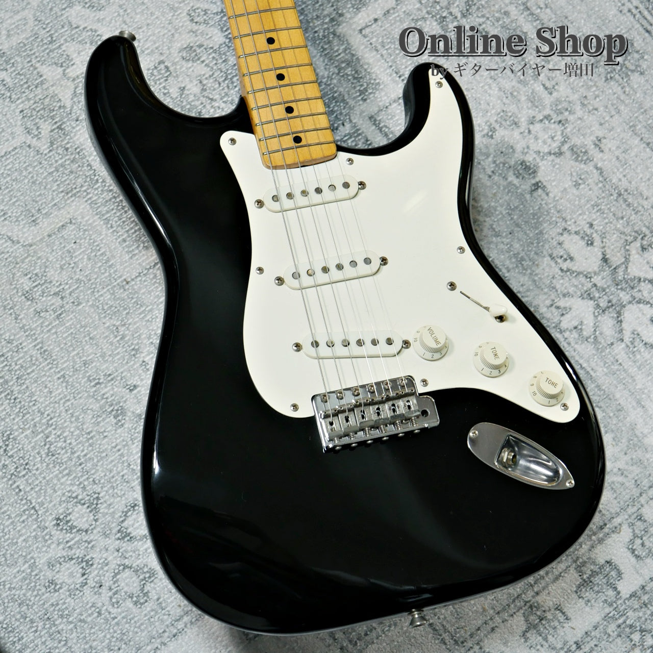 USED 1985 Fender Japan ST57-115 "E Serial" Black