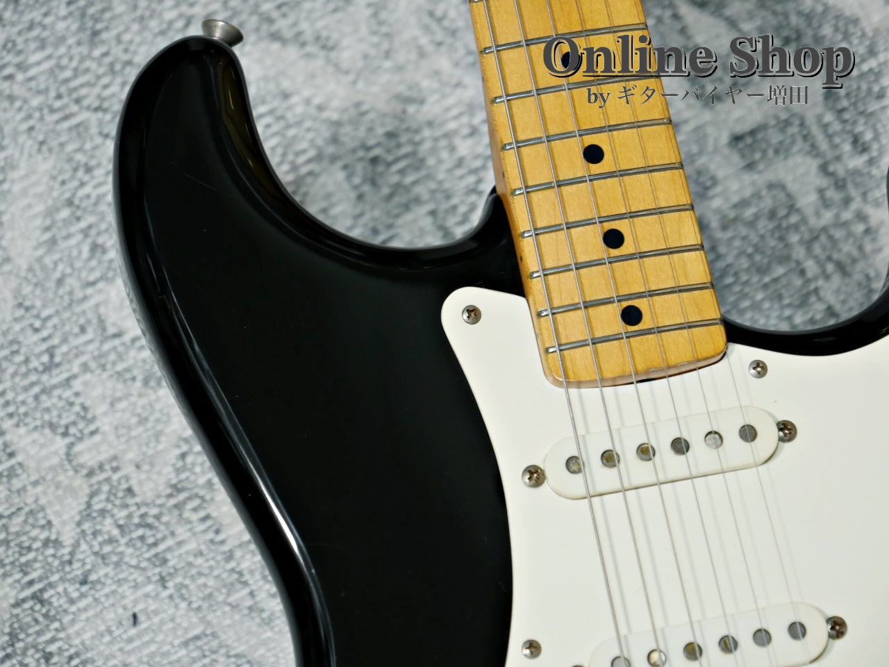 USED 1985 Fender Japan ST57-115 "E Serial" Black