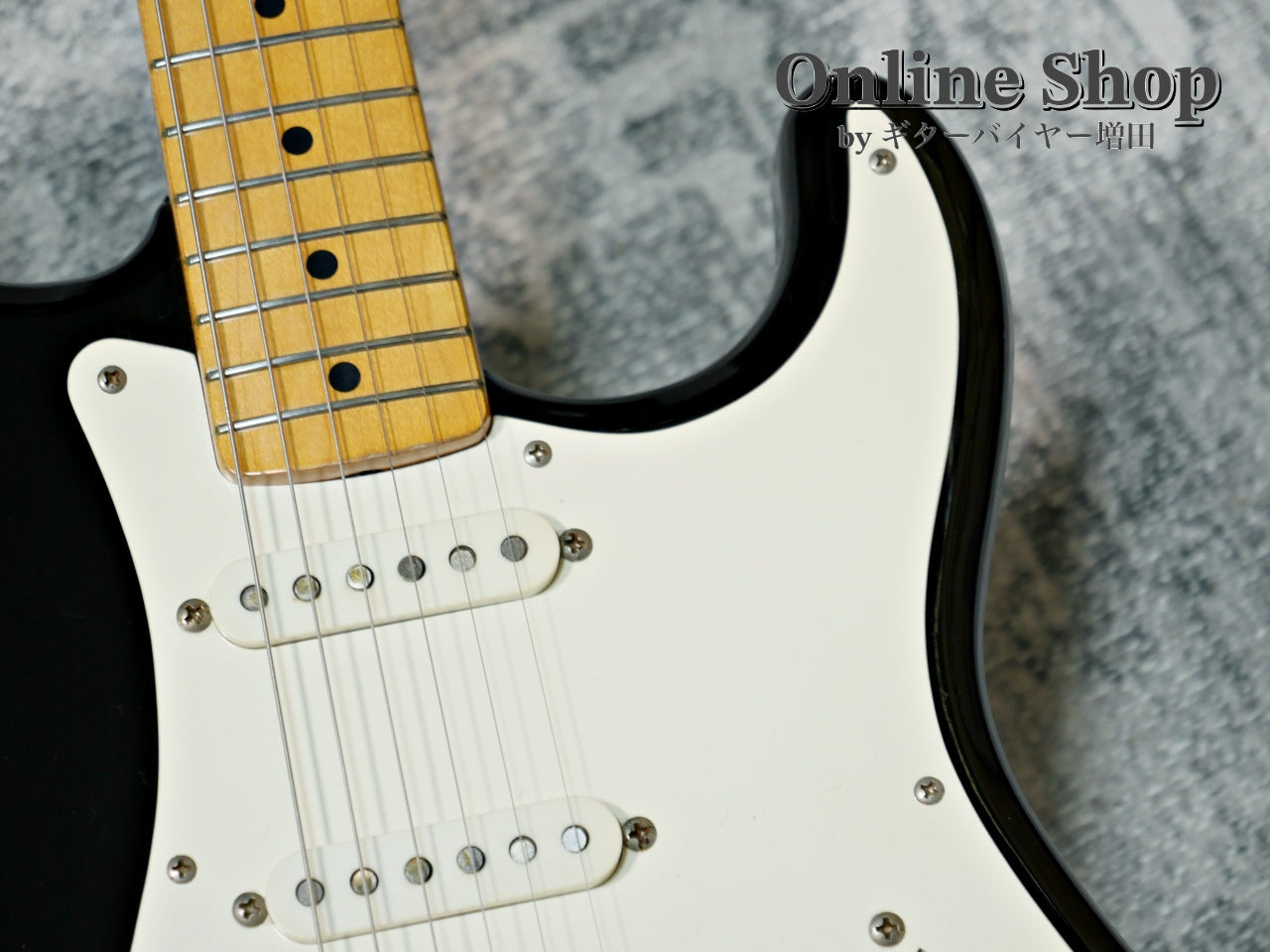 USED 1985 Fender Japan ST57-115 "E Serial" Black