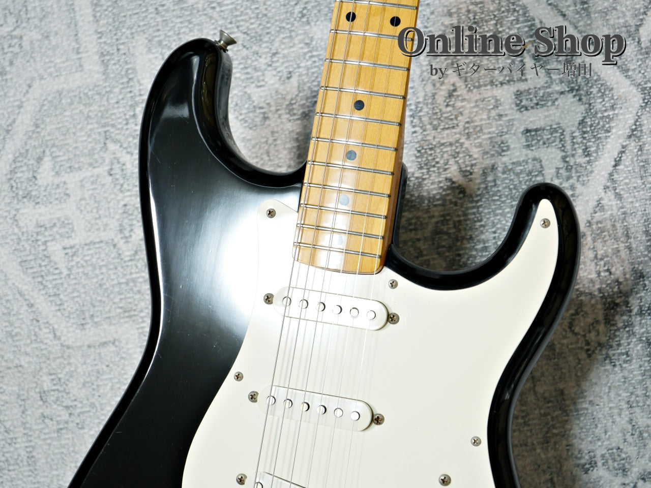 USED 1985 Fender Japan ST57-115 "E Serial" Black