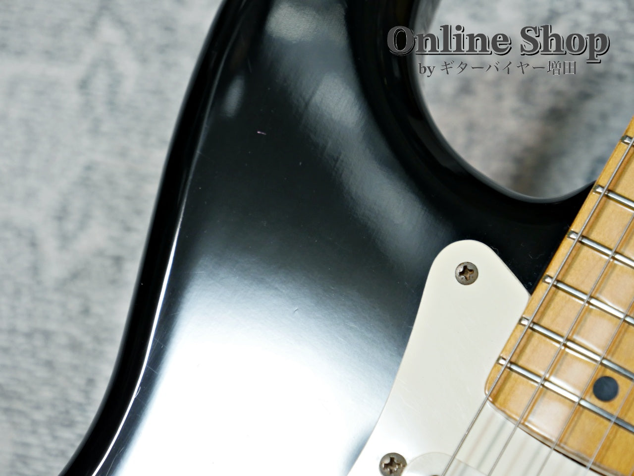 USED 1985 Fender Japan ST57-115 "E Serial" Black