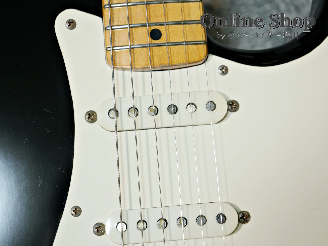 USED 1985 Fender Japan ST57-115 "E Serial" Black