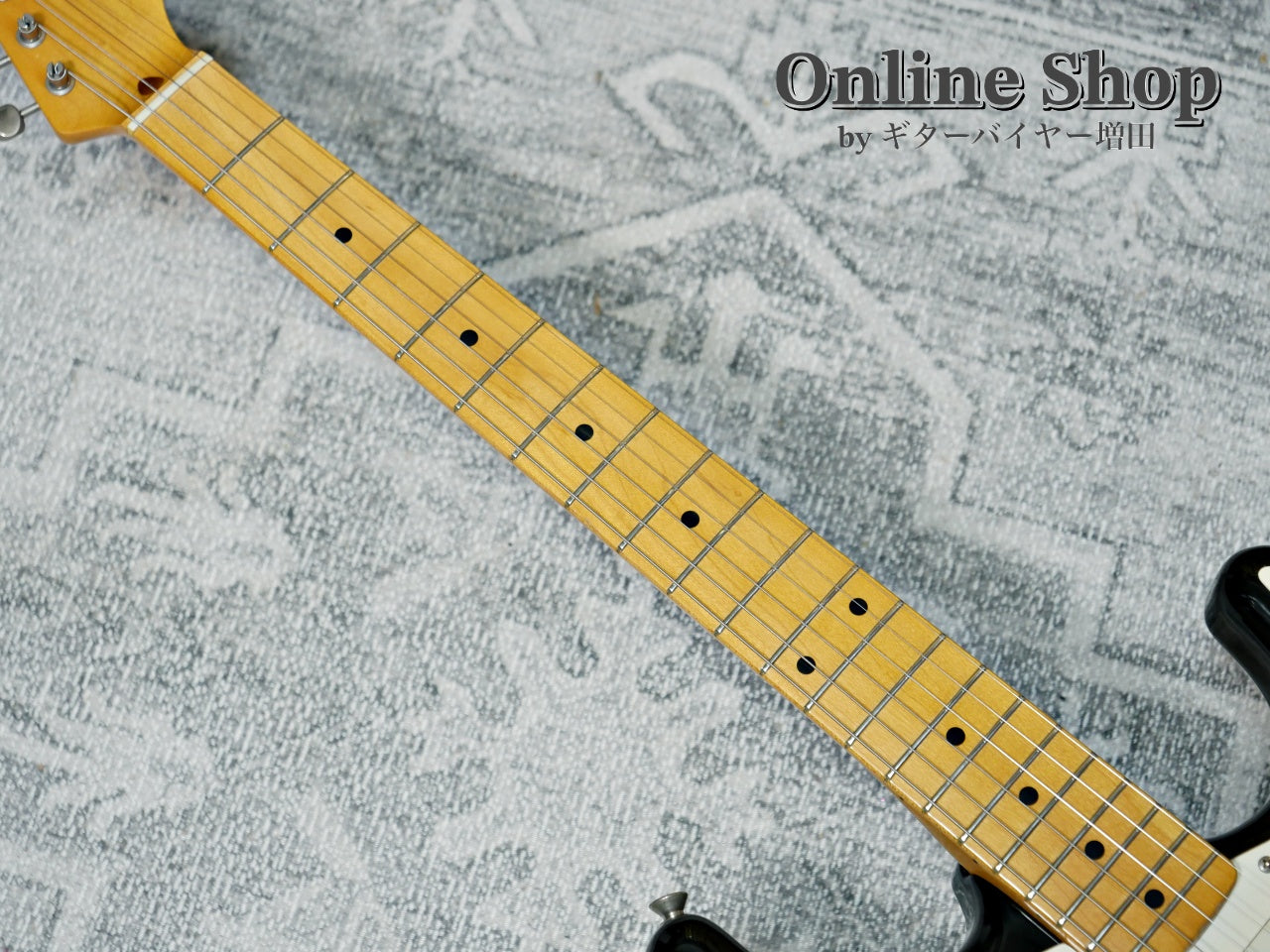 USED 1985 Fender Japan ST57-115 "E Serial" Black