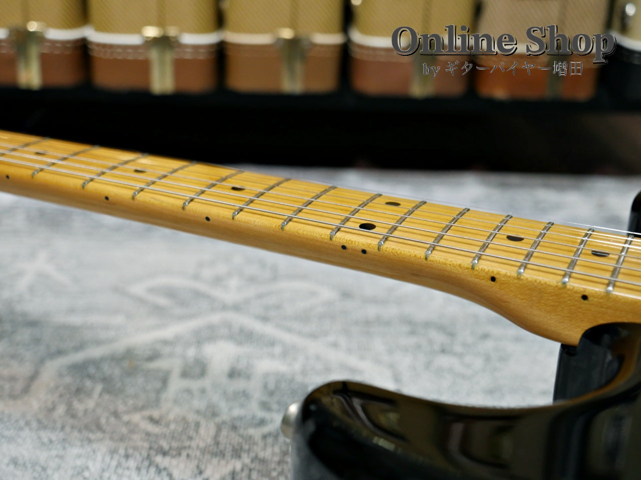 USED 1985 Fender Japan ST57-115 "E Serial" Black