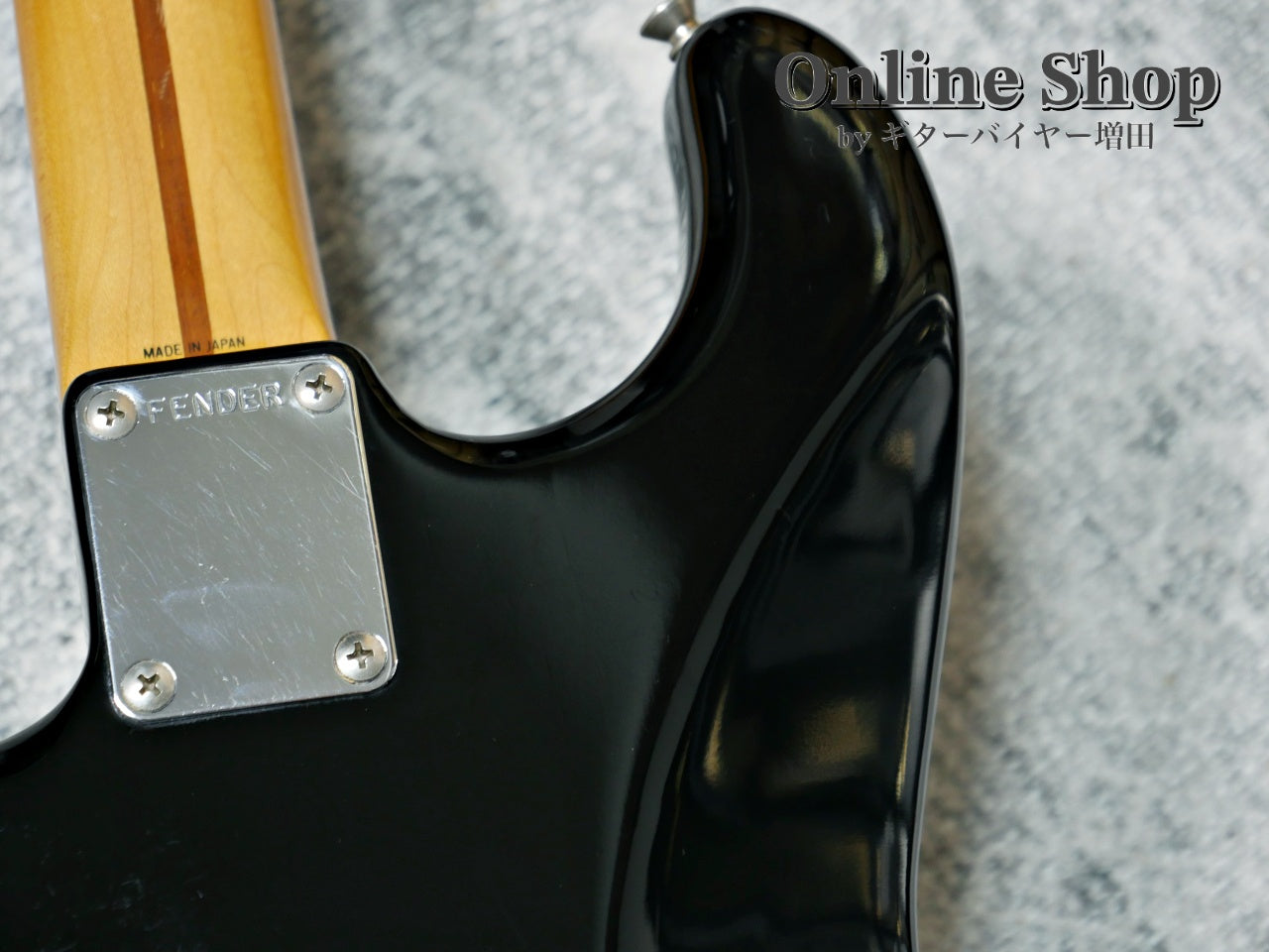 USED 1985 Fender Japan ST57-115 "E Serial" Black
