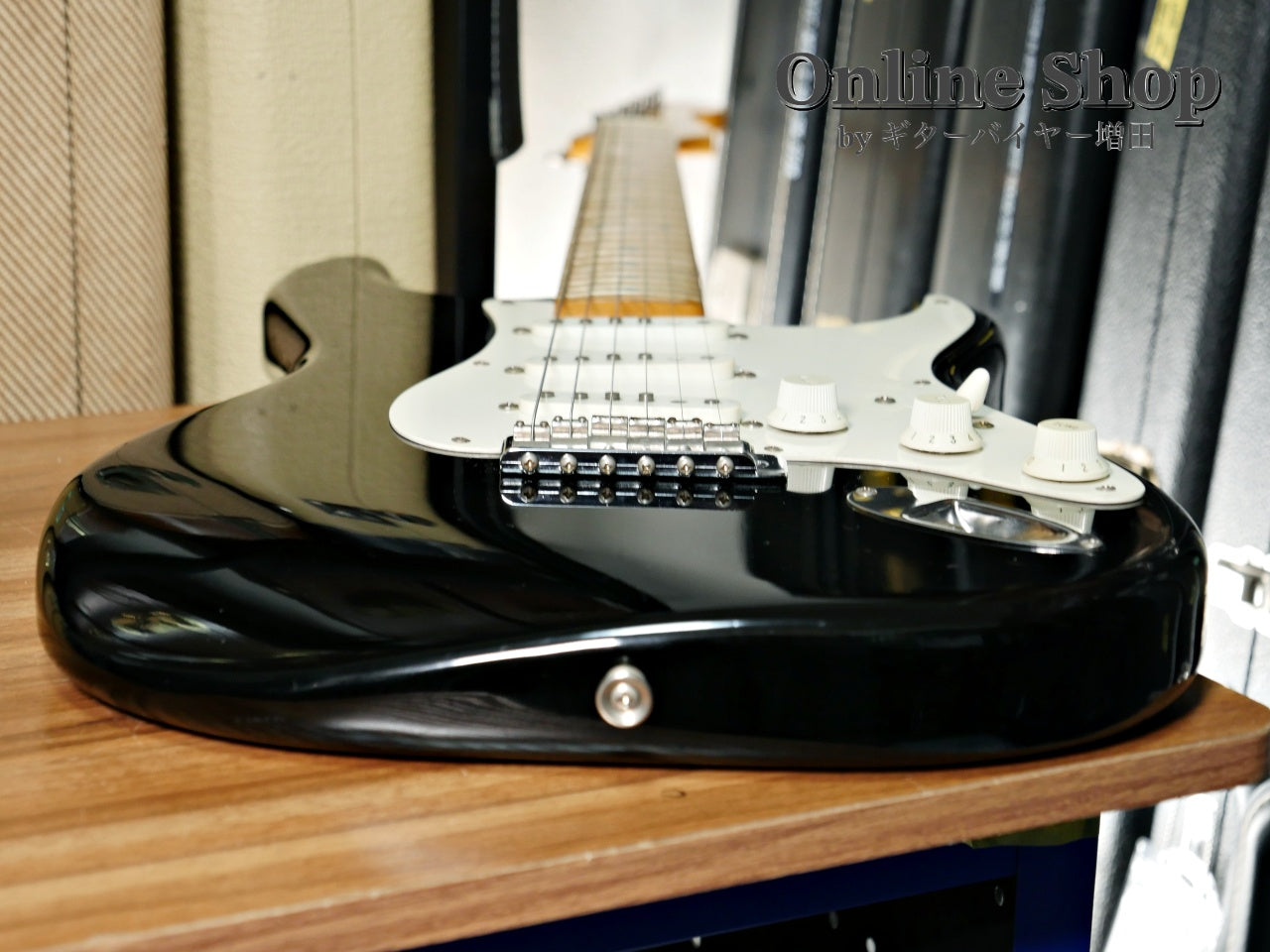 USED 1985 Fender Japan ST57-115 "E Serial" Black