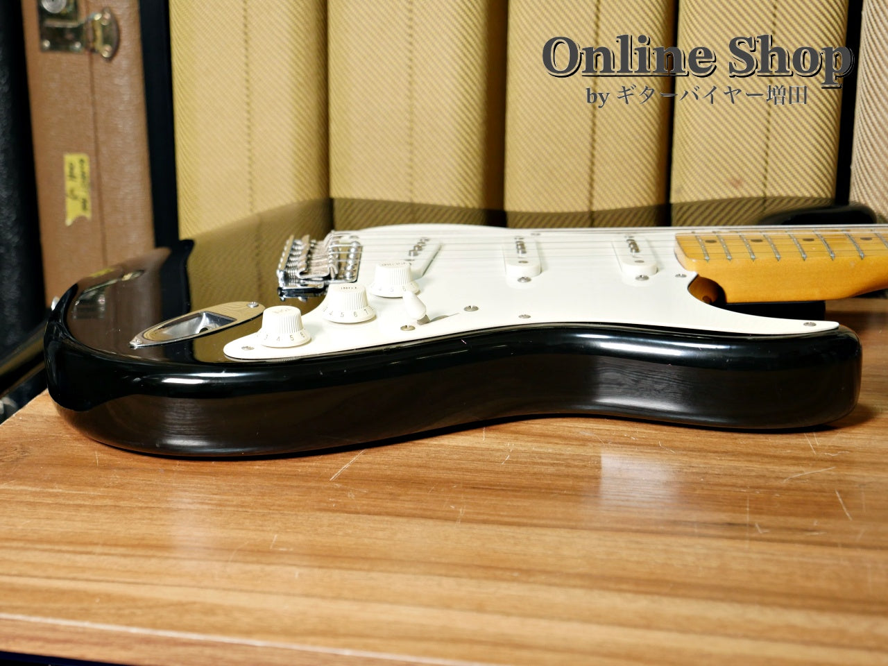 USED 1985 Fender Japan ST57-115 "E Serial" Black
